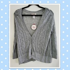 Authentic American (Khols) Pointelle Cardigan